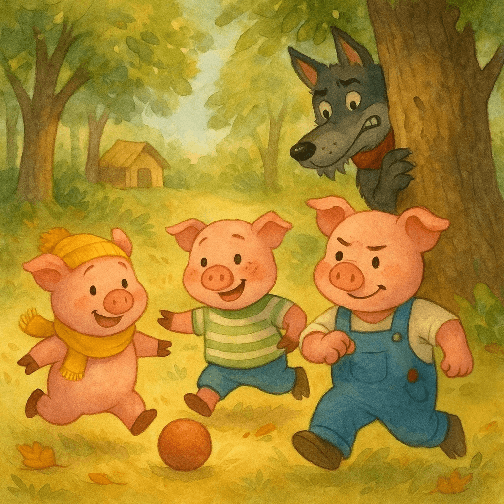 Three little pigs